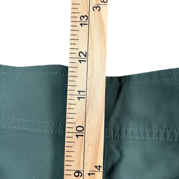 Eddie Bauer Women's Green Elastic Waist Slit Hem Ankle Traveler‎ Pants Size XXL - Picture 6 of 9